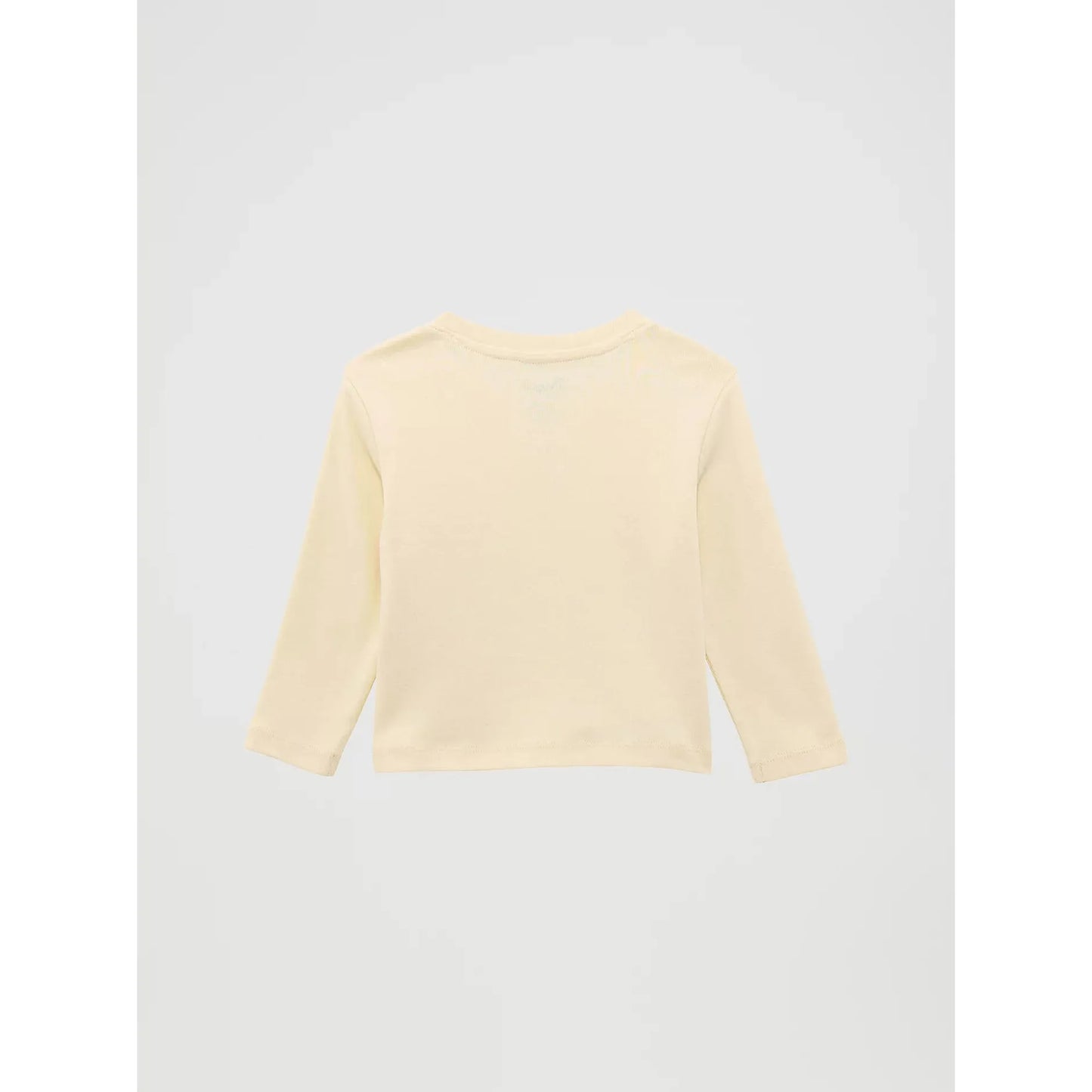 Wrangler Little Girl's Western Graphic Long Sleeve Tee Shirt - Cowgirl White