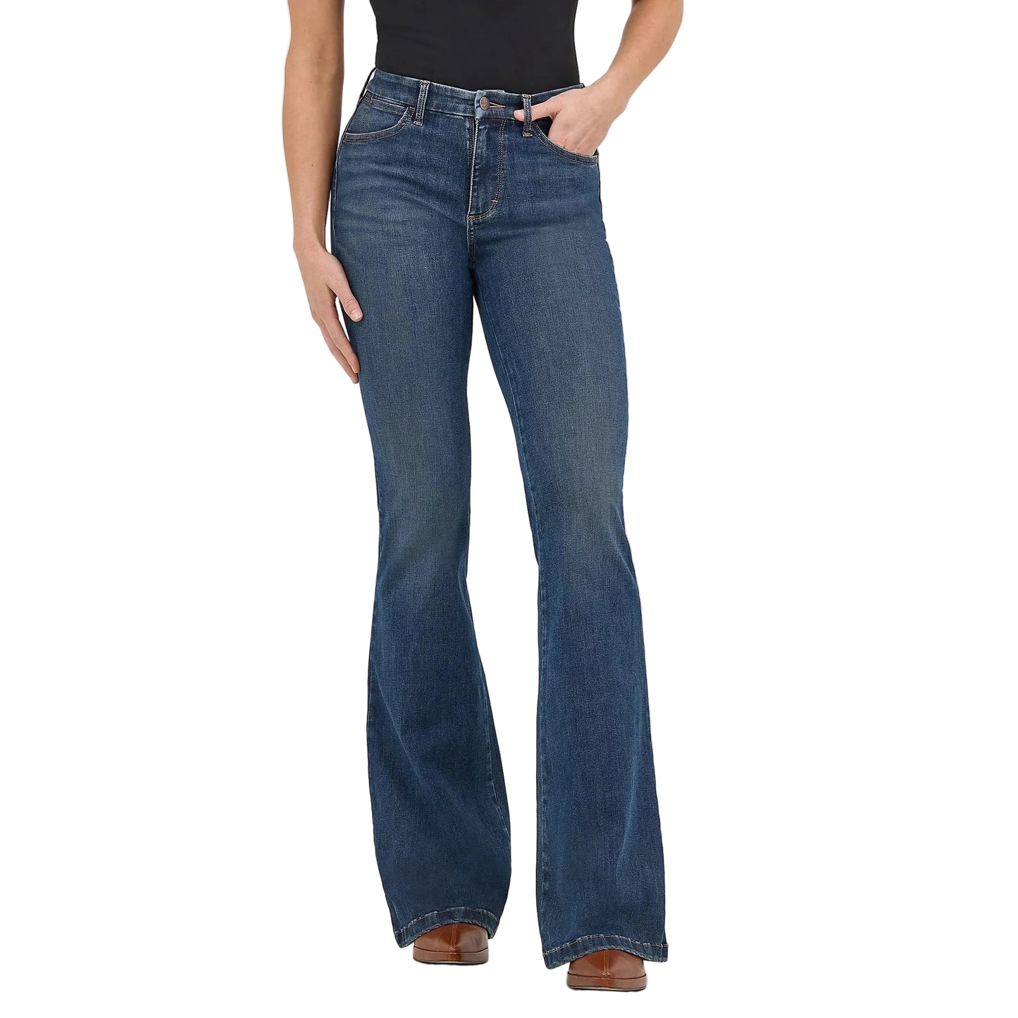 Wrangler Women's Bespoke High Rise Flare Jean - Raelyn
