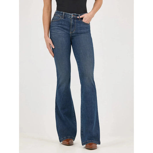 Wrangler Women's Bespoke High Rise Flare Jean - Raelyn