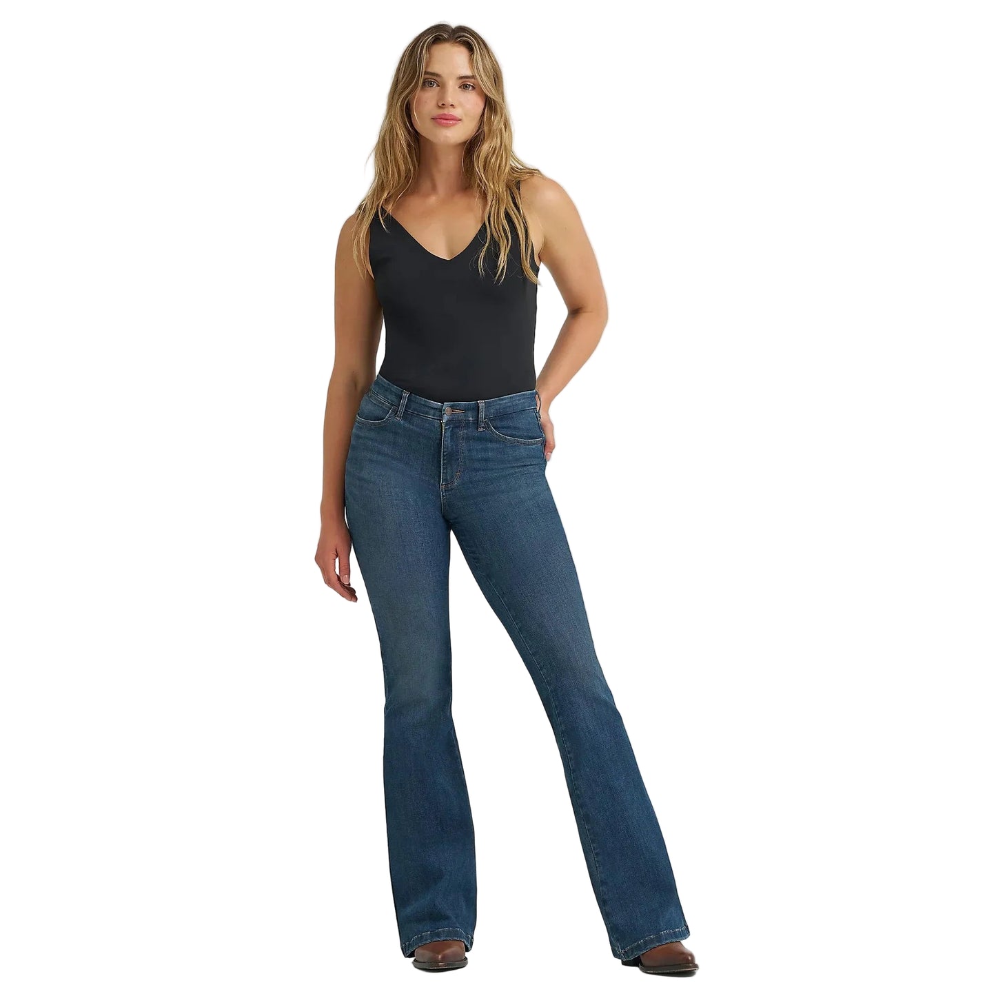 Wrangler Women's Bespoke High Rise Flare Jean - Raelyn