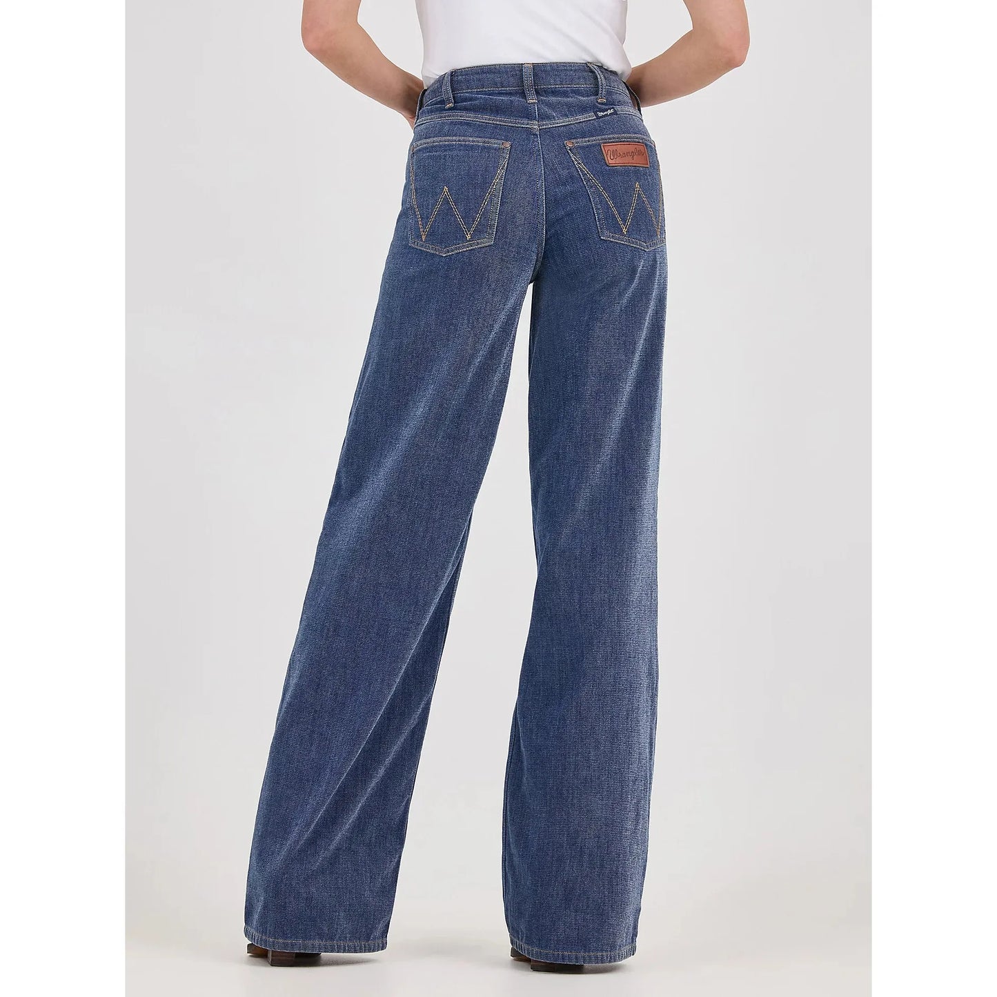 Wrangler Women's Retro Bailey High Rise Airy Wide Leg Jean - Reagan