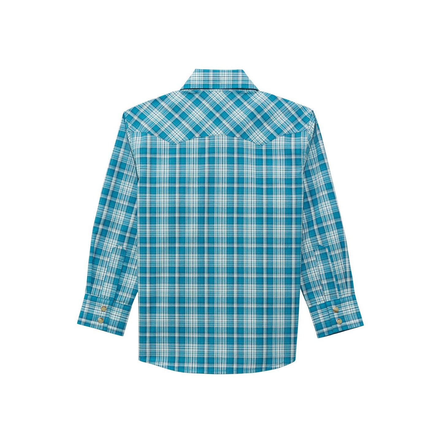 Wrangler Boy's Wrangler Retro Long Sleeve Plaid Shirt - Multiple Colours