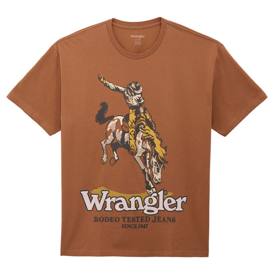 Wrangler Men's Graphic Short Sleeve Tee Shirt - Rawhide