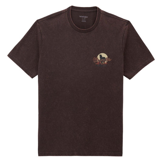 Wrangler Men's Graphic Short Sleeve Tee Shirt - Mole