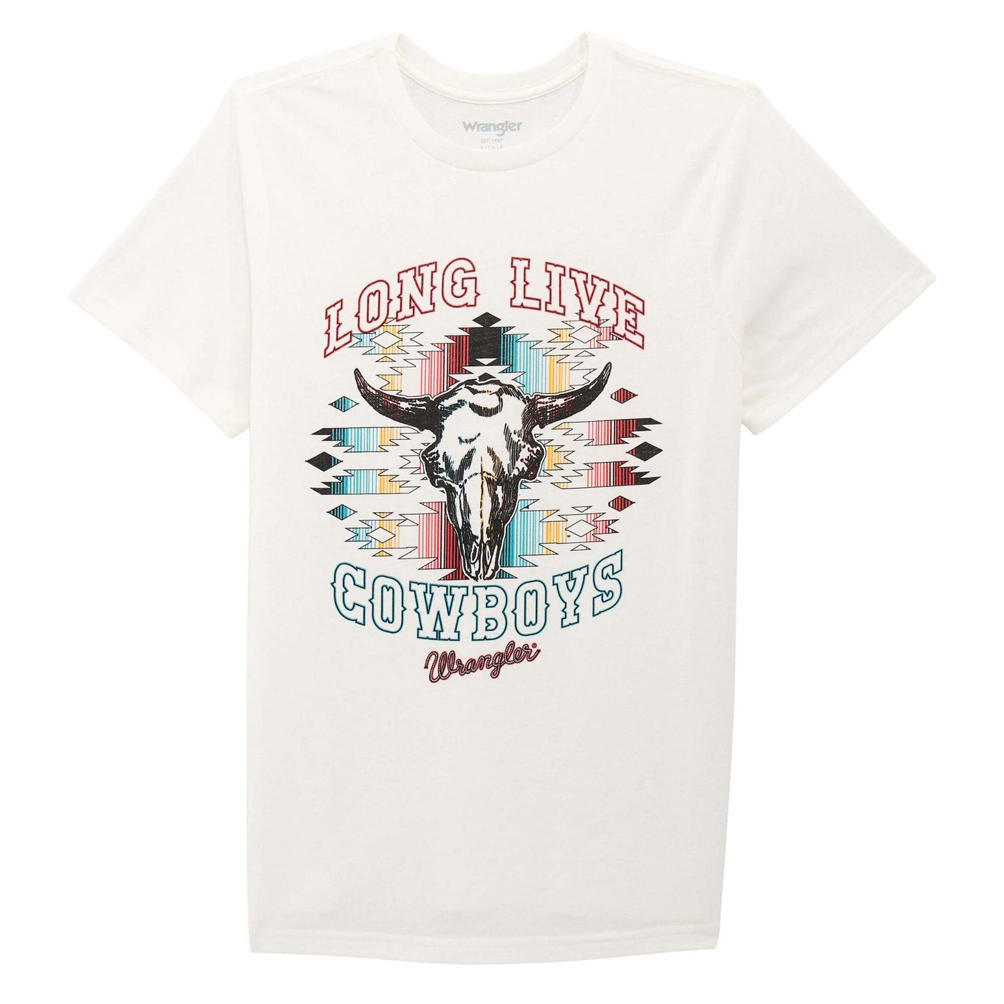 Wrangler Women's Short Sleeve Tee Shirt - Bright White Heather