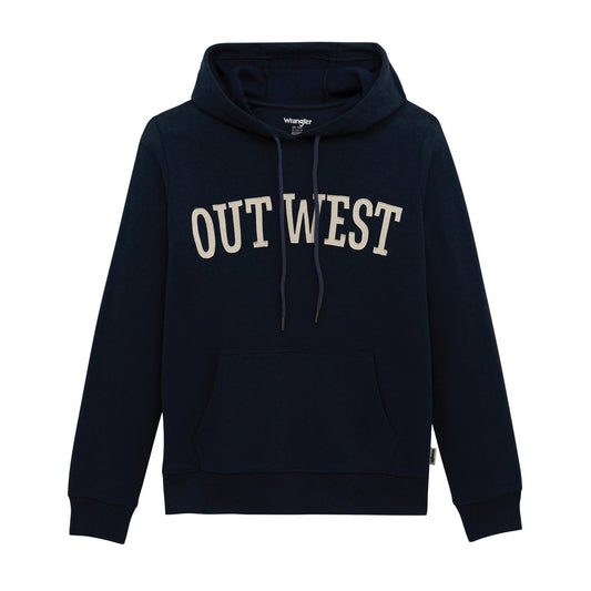 Wrangler Women's Retro® Outwest Long Sleeve Hoodie - Dark Sapphire
