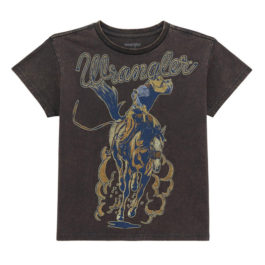Wrangler Women's Retro® Graphic Short Sleeve Canne Tee Shirt - Phantom