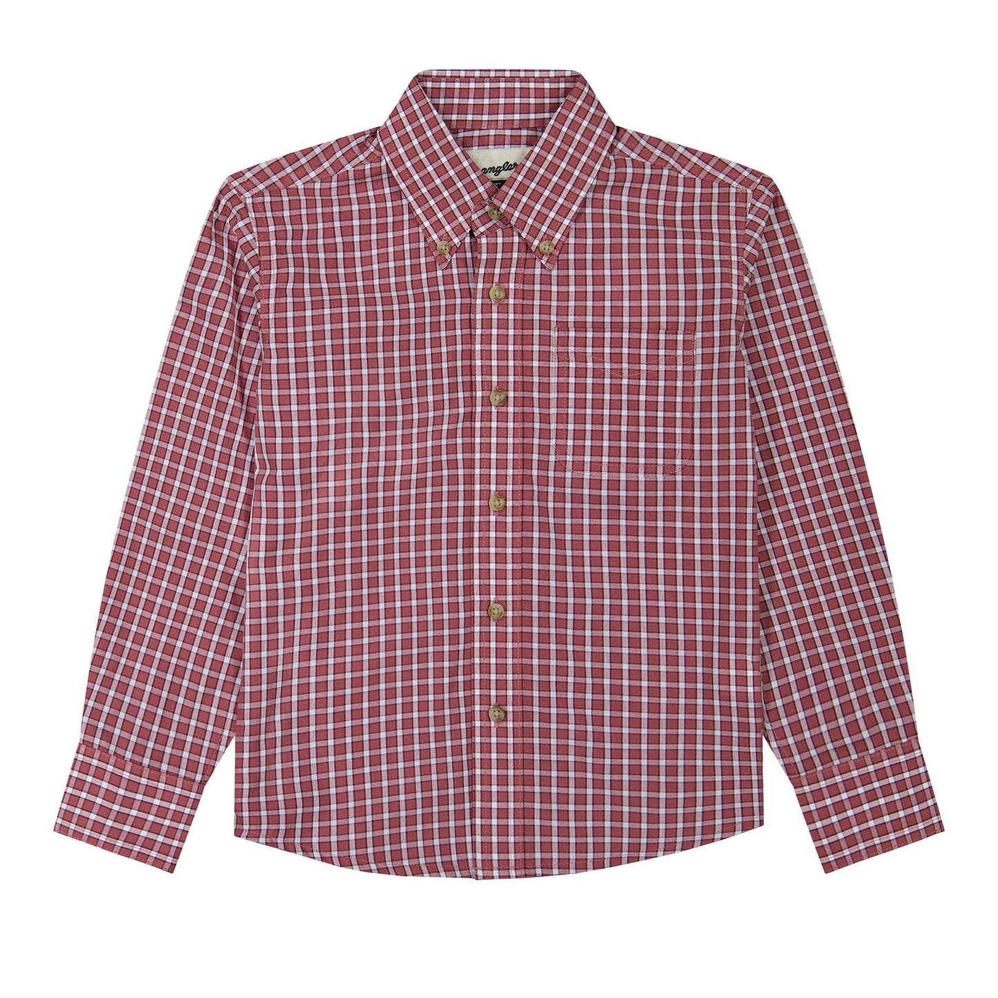 Wrangler Boy's Riata® Long Sleeve Shirts - Multicolours