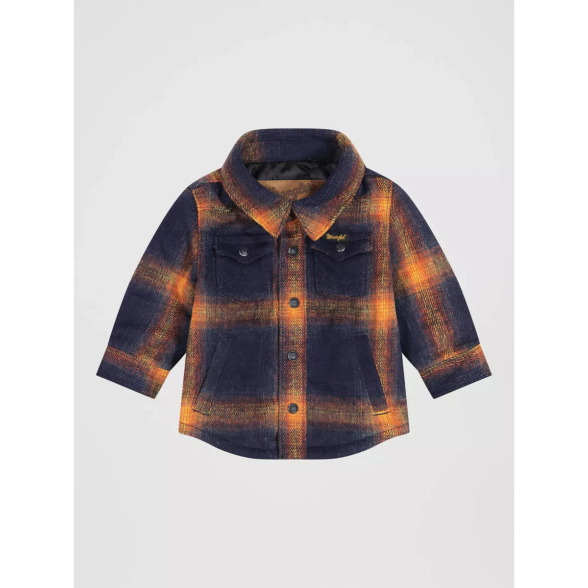 Wrangler Little Boy's Quilt Lined Flannel Shirt Jacket - Night Sky