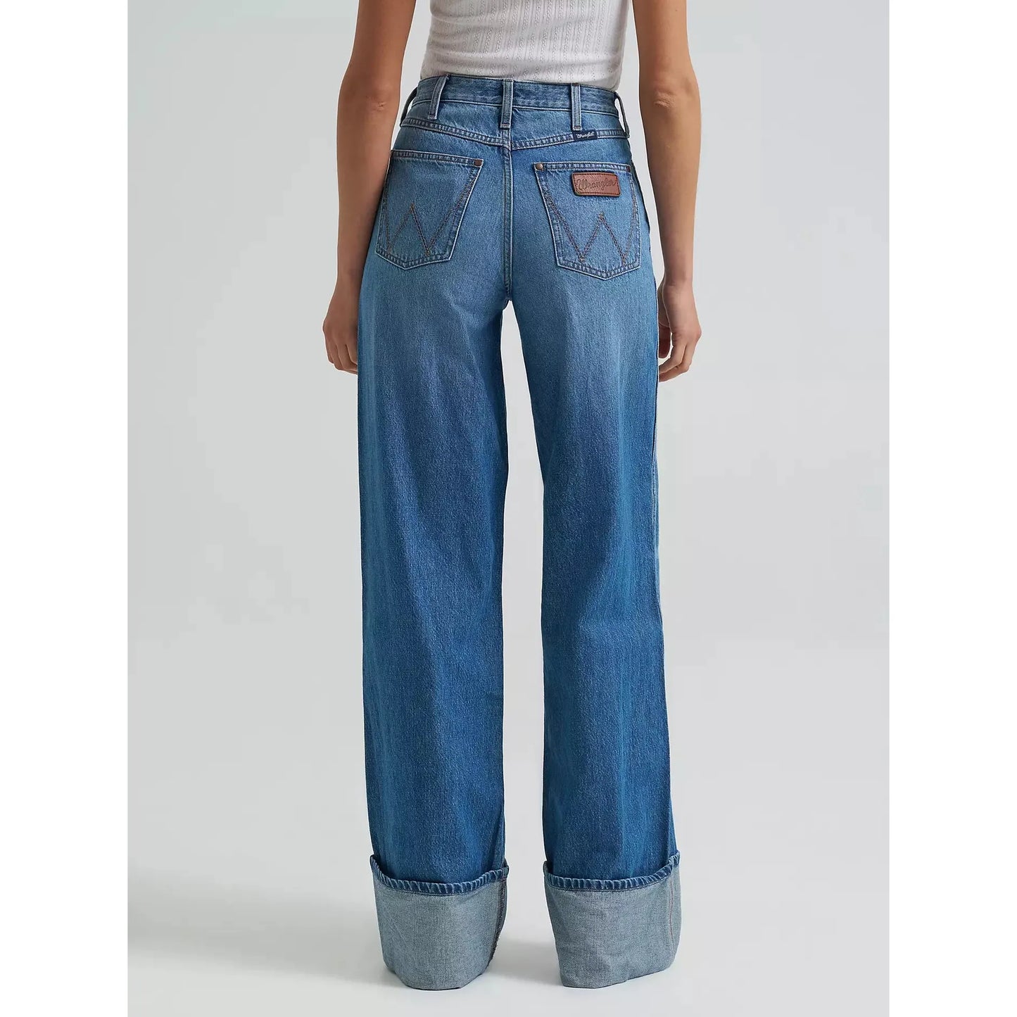Wrangler Women's Retro Bailey Highrise Wide Jean- Milena