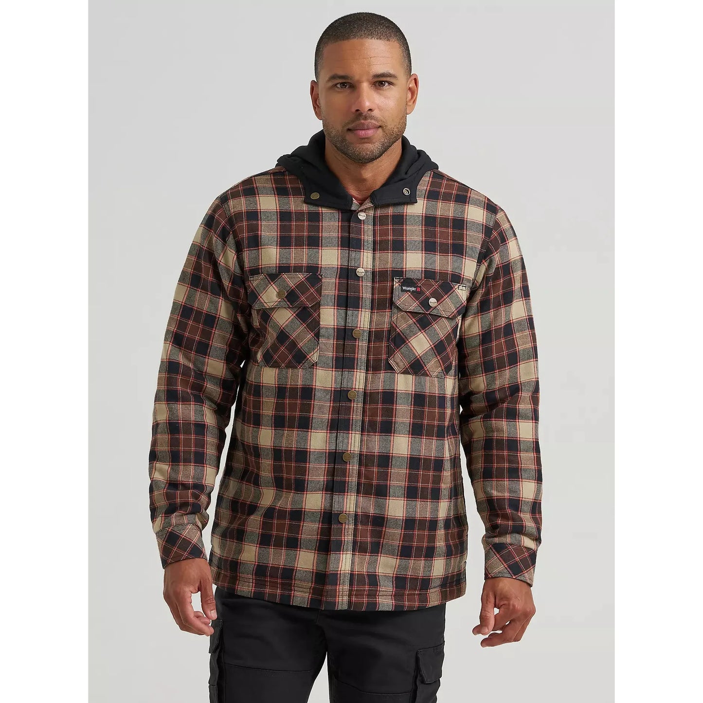 Wrangler® Riggs Workwear® Hooded Flannel Work Jacket - Multiple Colours