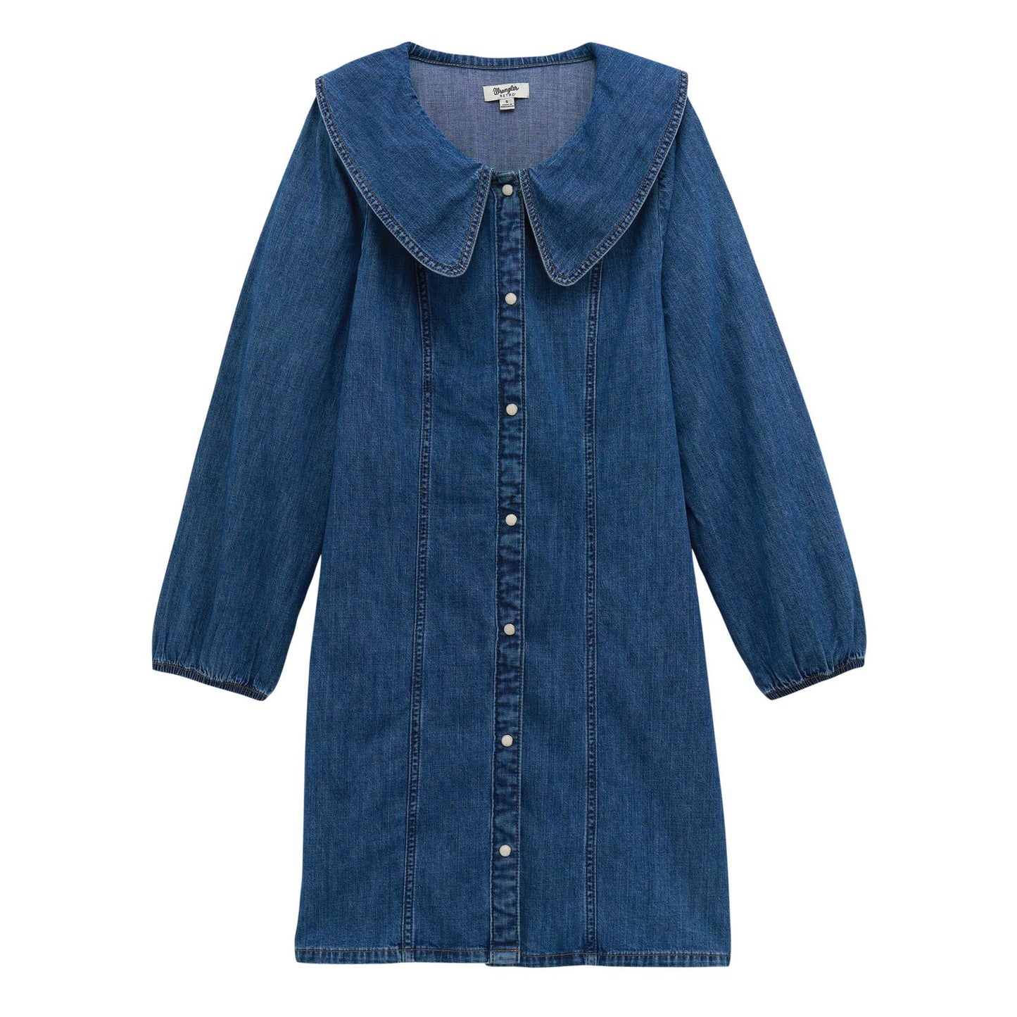 Wrangler Women's Retro Americana Collar Dress- Denim