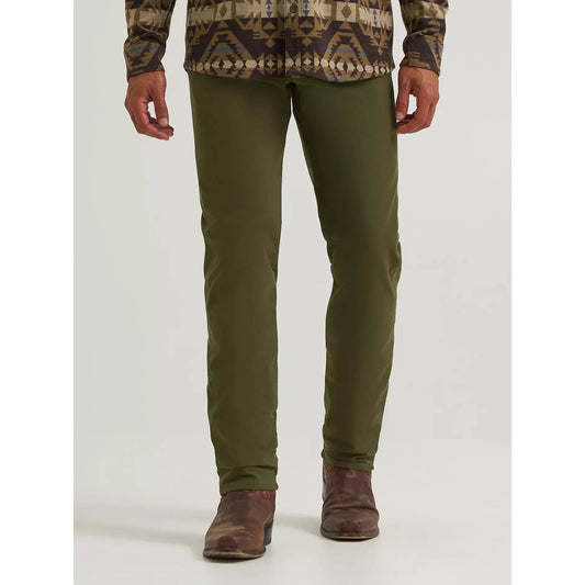 Wrangler Men's All Terrain Gear Techno Knit Pant - Olive Night