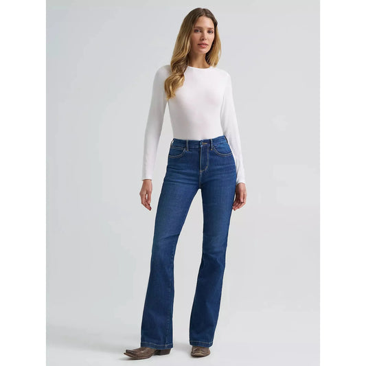 Wrangler Women's Bespoke High Rise Bootcut Jeans - Destiny