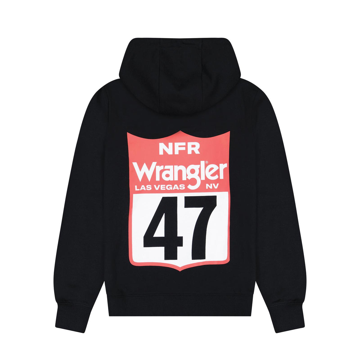Wrangler Women's Regular Fit Western Hoodie - Black Beauty