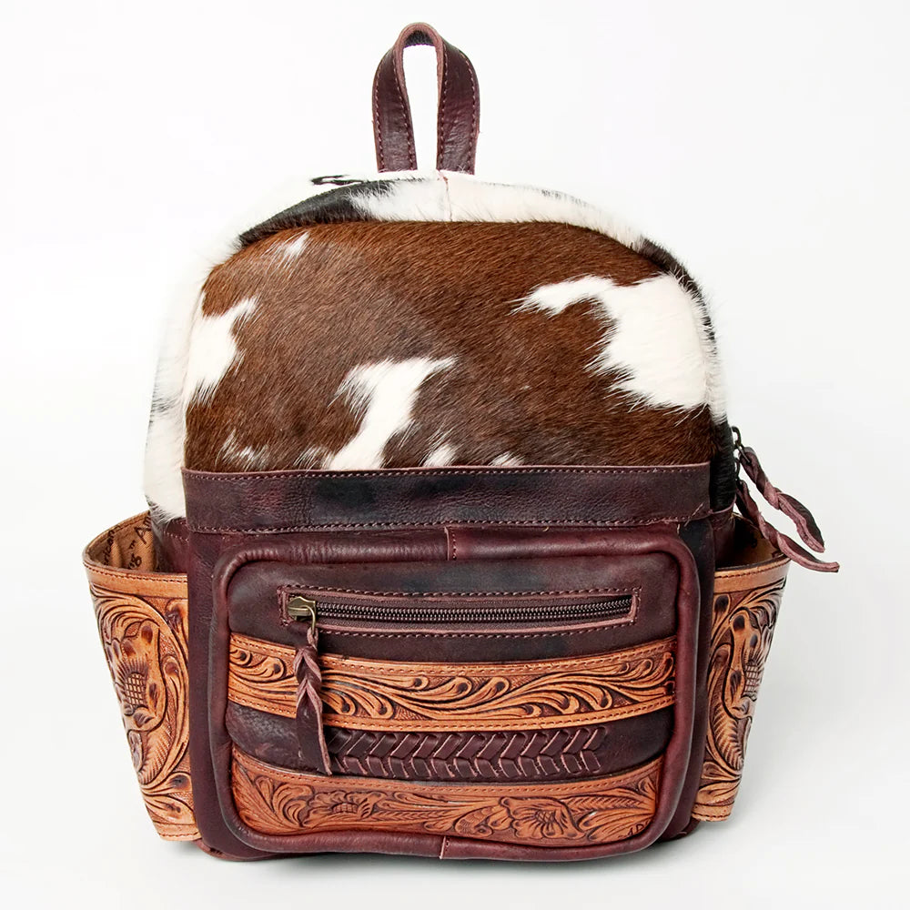 American Darling Cowhide Backpack - Tooling