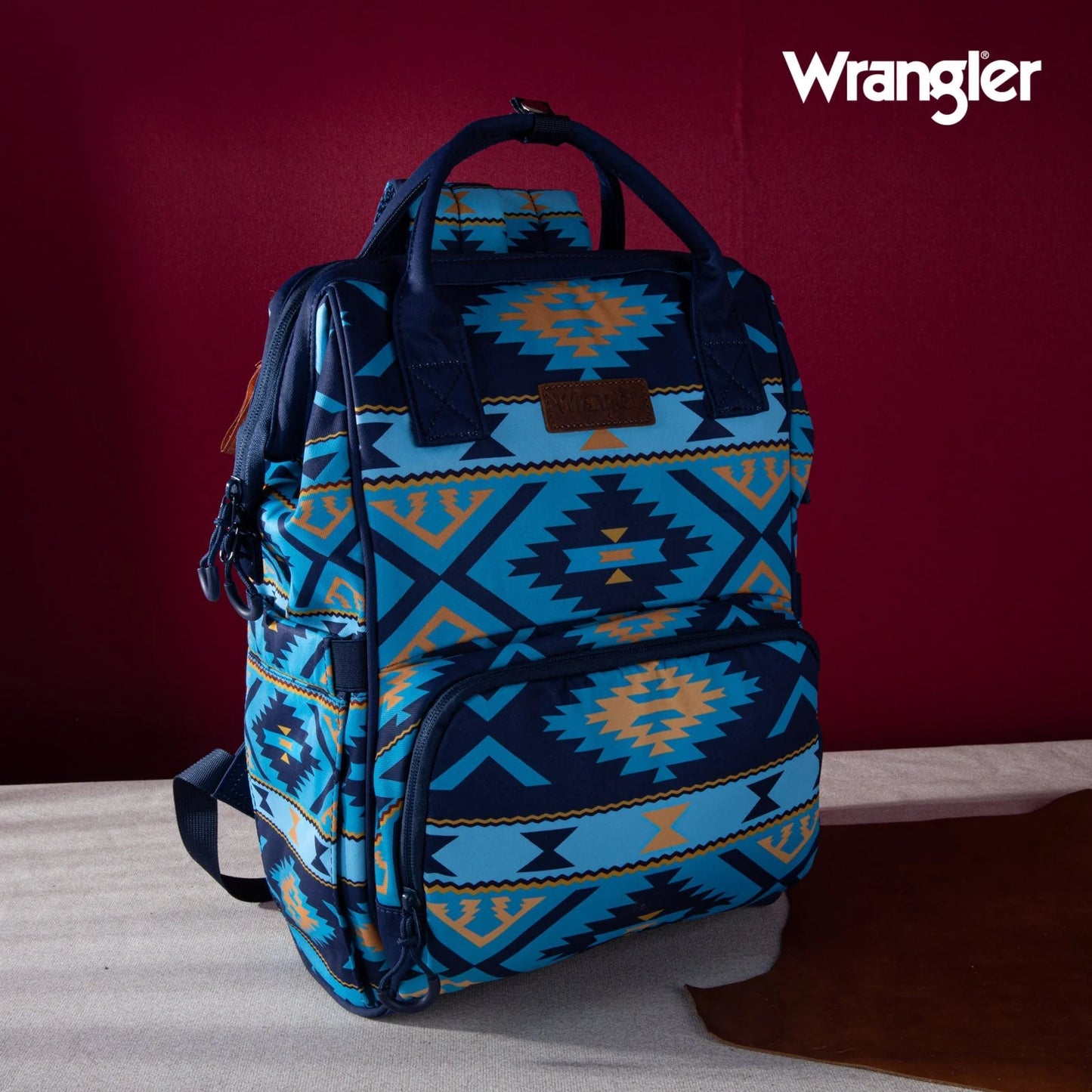 Wrangler Aztec Printed Callie Backpack - Multiple Colours