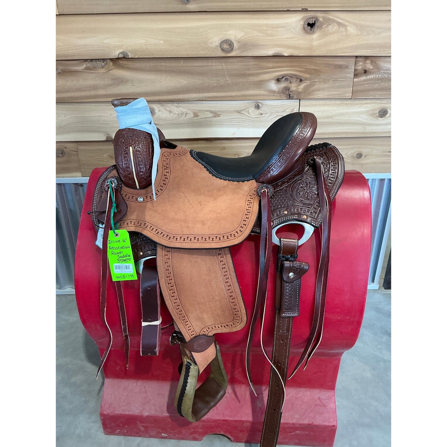 Irvine 16" Association Ranch Saddle