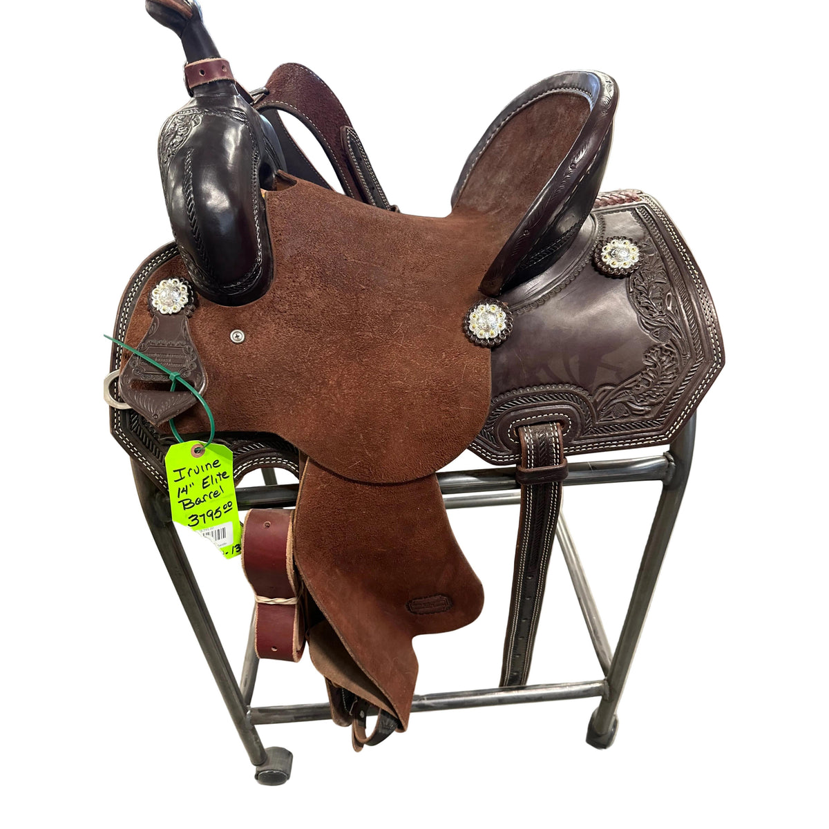 Irvine 14" Elite Barrel Saddle