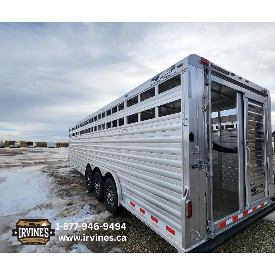 2026 4-Star 30' Stock Trailer