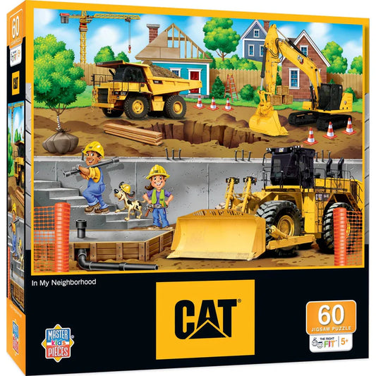Masterpiece CAT In My Neighborhood 60 Piece Jigsaw Puzzle