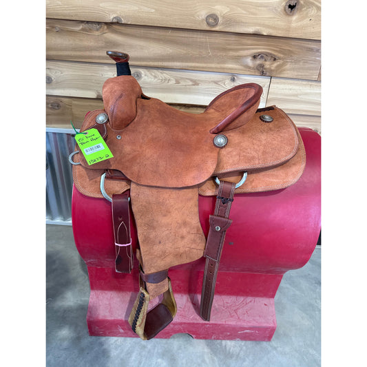 Irvine's 15" Team Roping Saddle