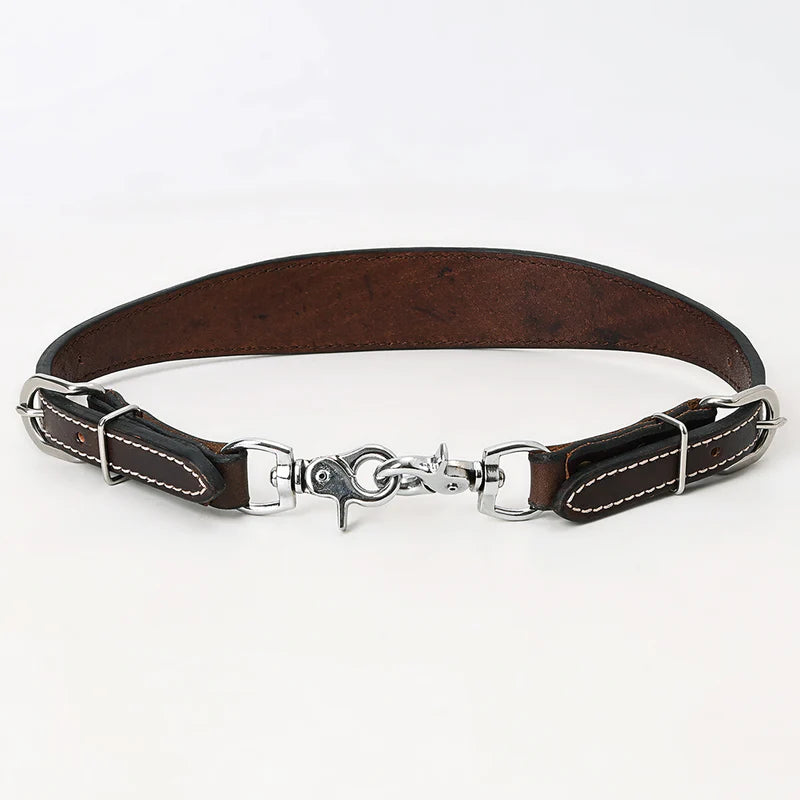 Bar H BER155-Western Leather Wither Straps