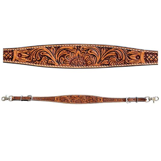 Bar H BER269-Western Leather Wither Straps