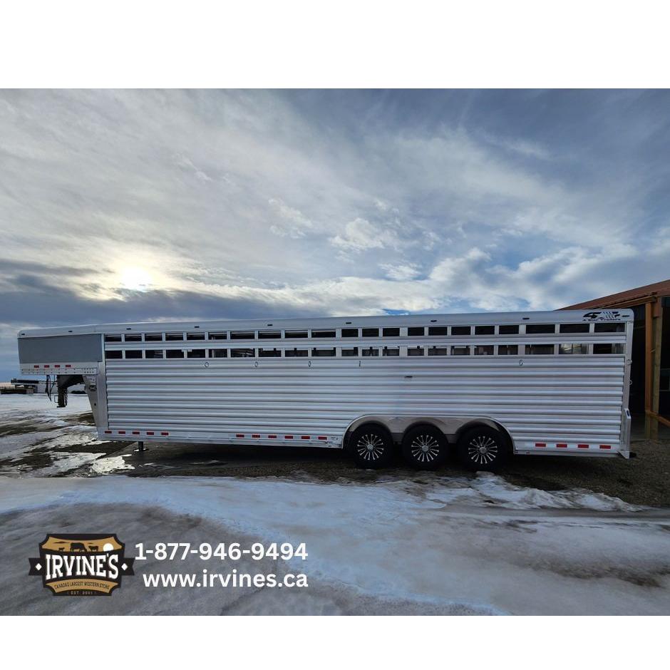 2026 4-Star 30' Stock Trailer