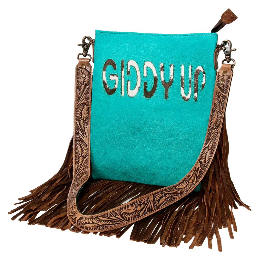 American Darling Crossbody Genuisne Western Bag Paige - Giddy Up