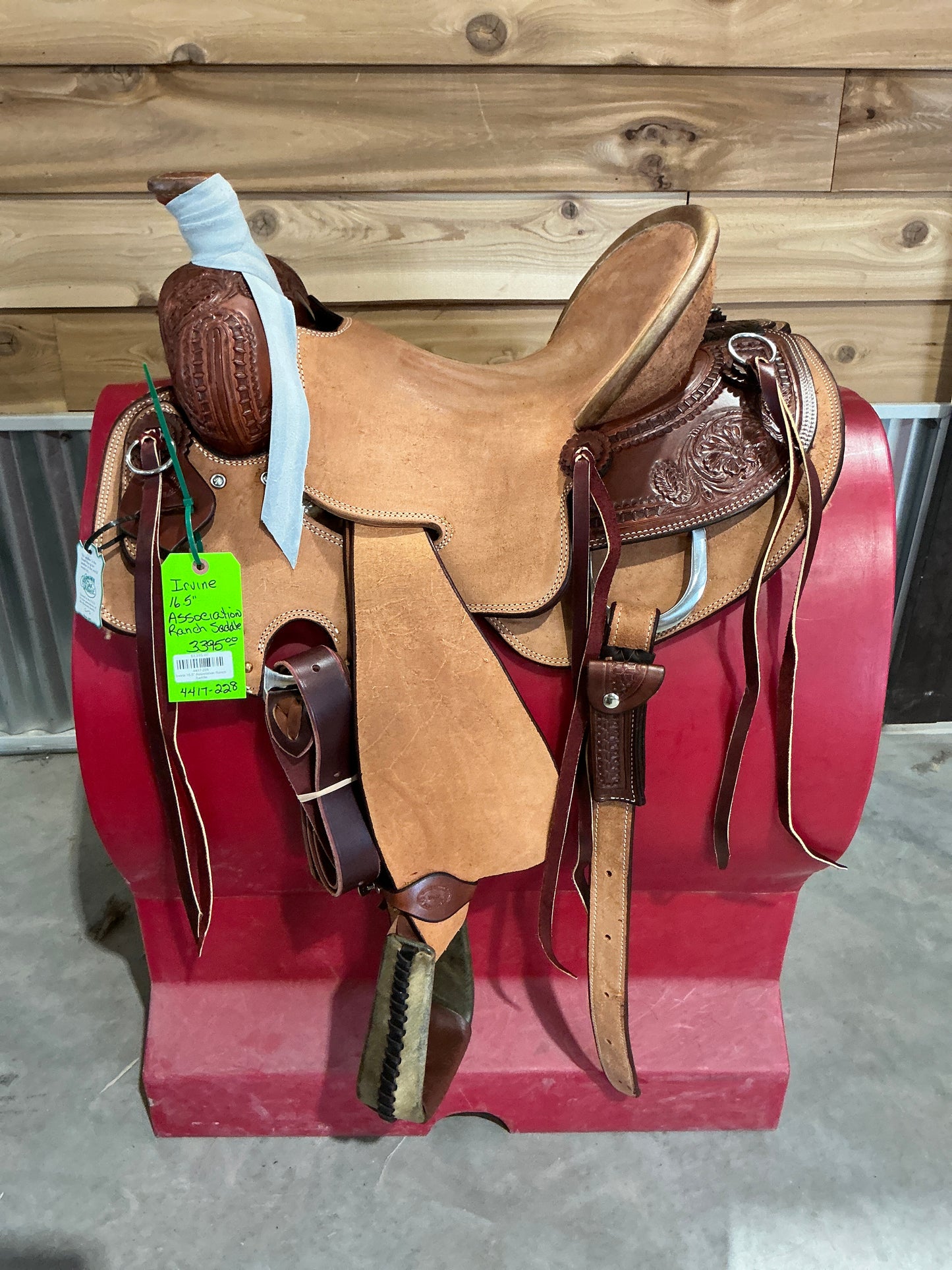 Irvine 16.5" Association Ranch Saddle