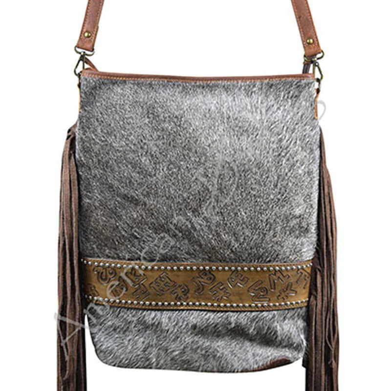 American Darling Hand Tooled Genuine Leather Large Cross body Bag