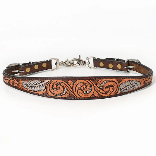 Bar H BER349-Western Leather Wither Straps