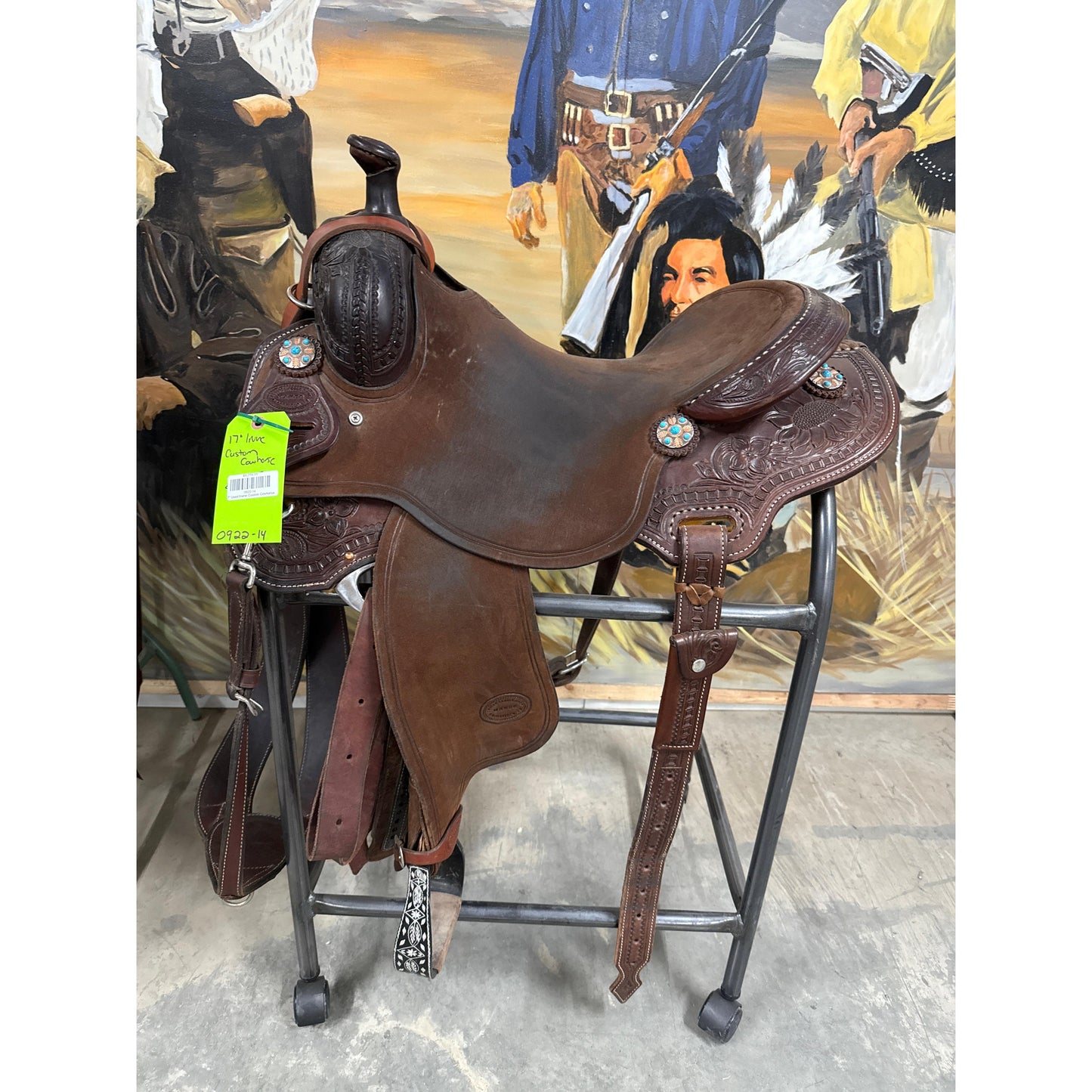17" Used Irvine Custom Cowhorse