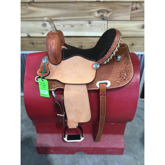 Stock Yard Barrel 14" Barrel Saddle