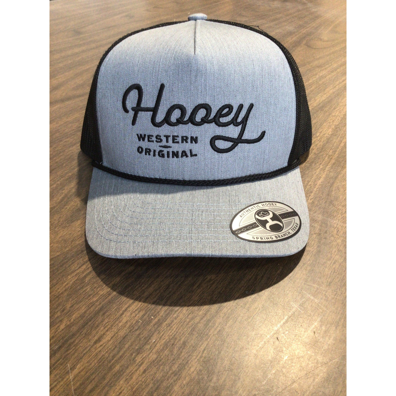 Hooey OG Ball Cap- Grey/Black
