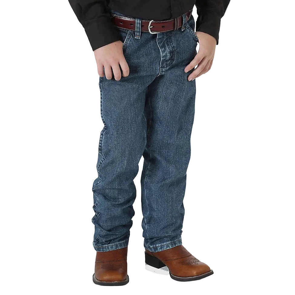 Wrangler Boy's Cowboy Cut Original Fit Jean - Subtle Worn - Irvine Tack & Western Wear