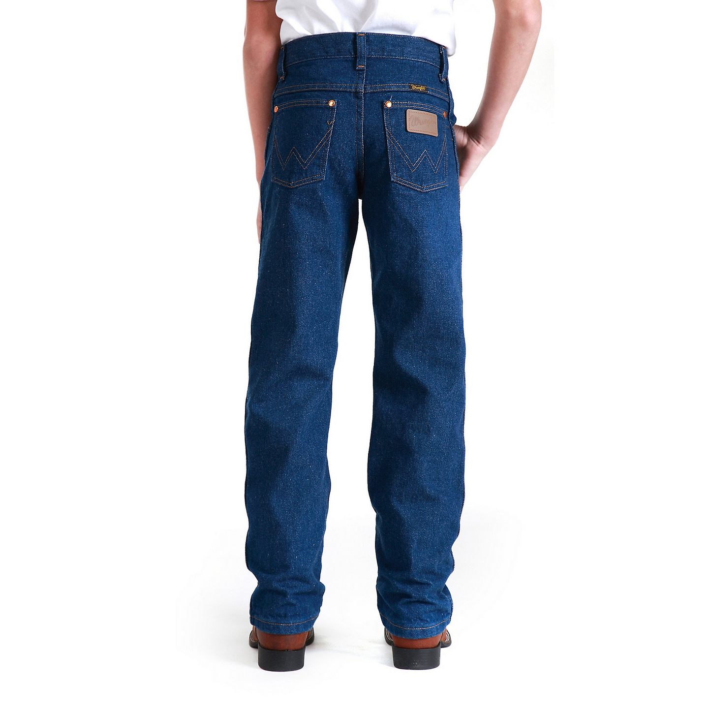 Wrangler Boy's Cowboy Cut Original Fit Jeans - Prewashed Indigo