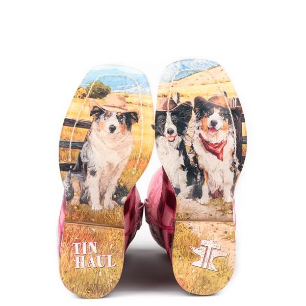 Tin Haul Little Kids Square Toe Lil Squares Best Friends Western Boots- Multi