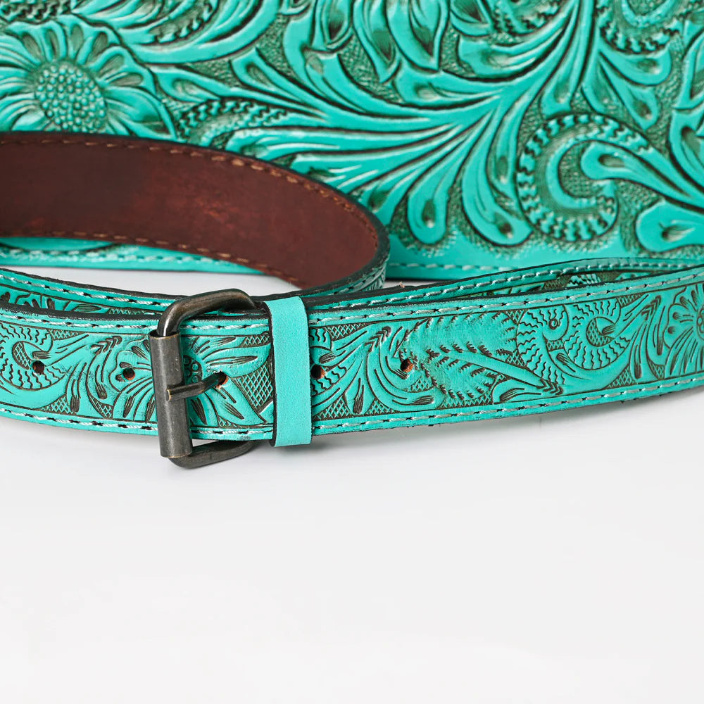 American Darling Leather Purse - Turquoise
