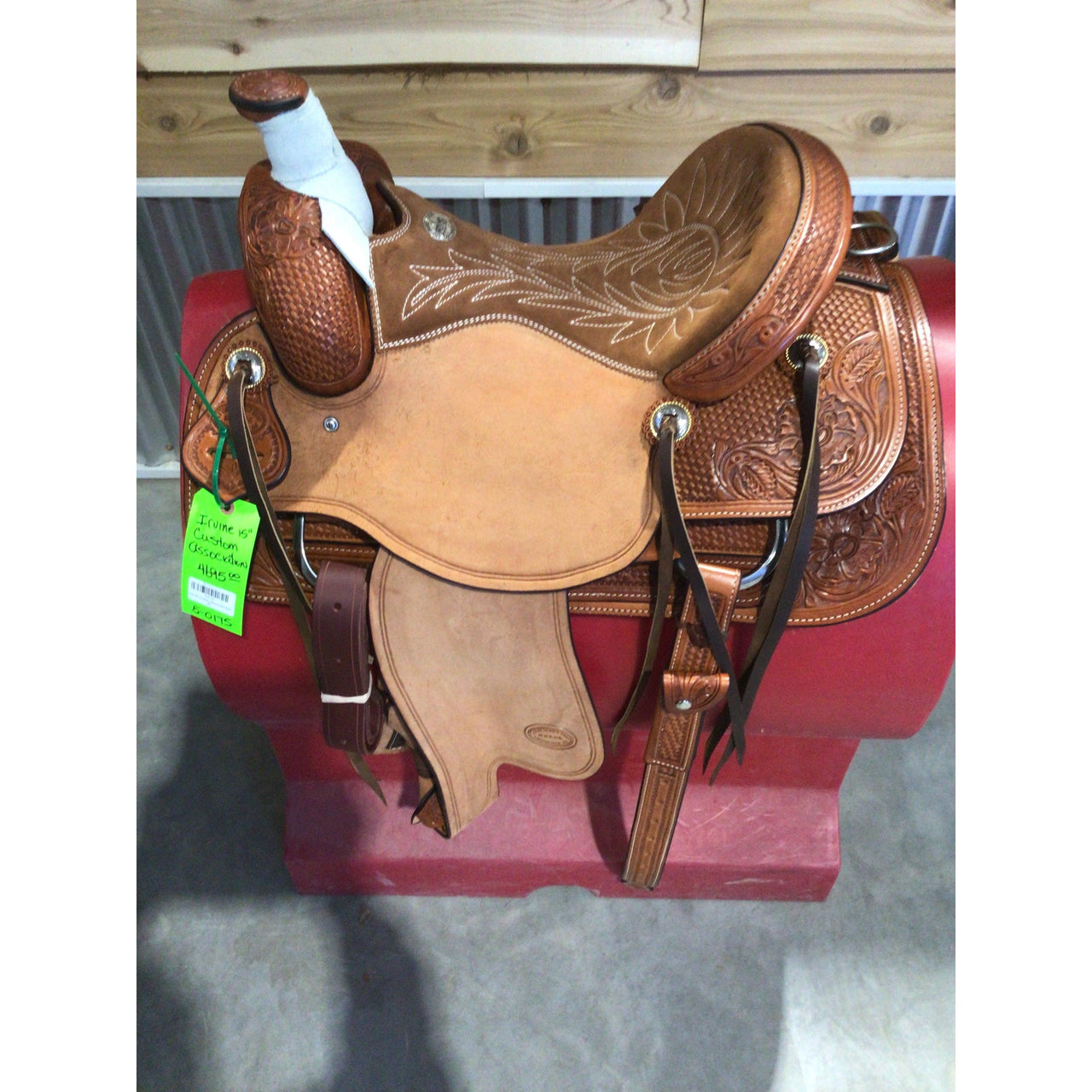 Irvine 15" Custom Association Saddle