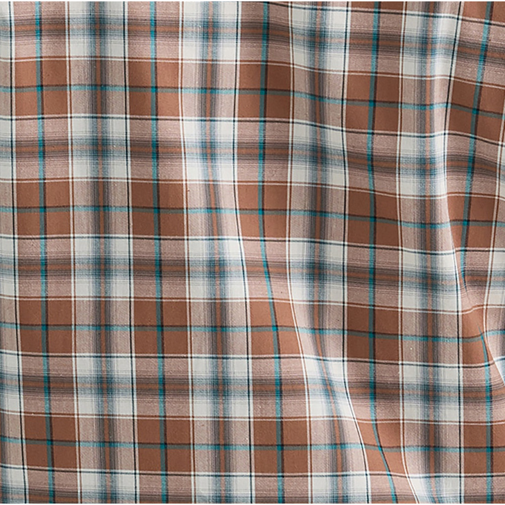 Wrangler Retro® Men's Core Modern Fit Long Sleeve Shirt - Brown Bark