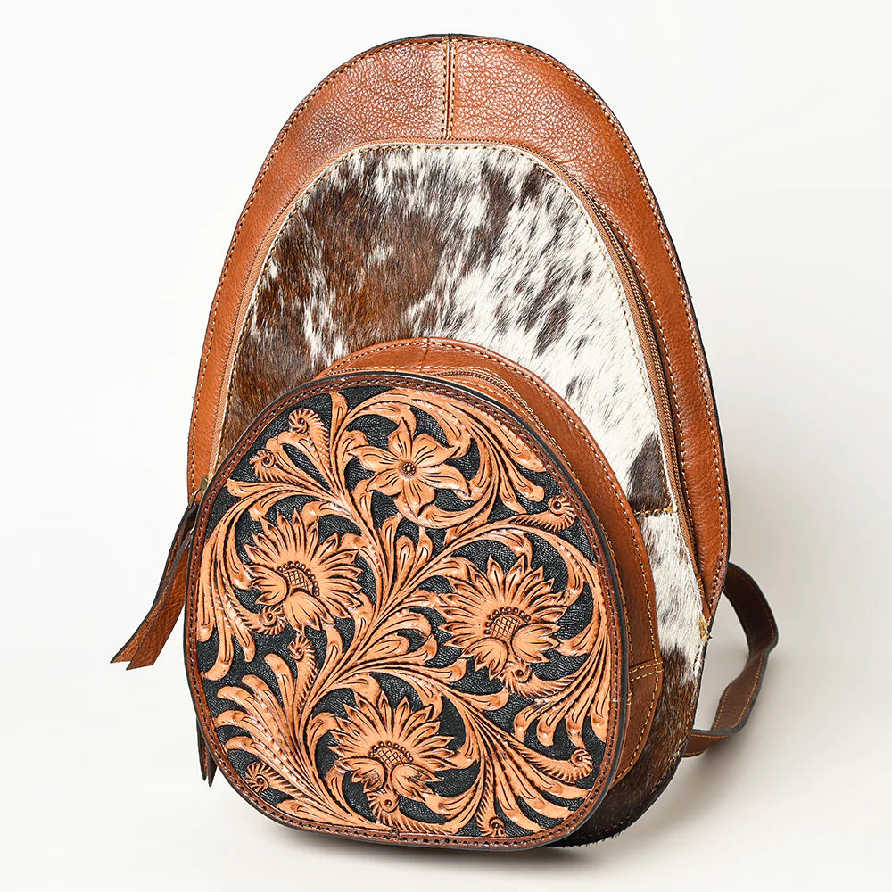 American Darling Hair-On Tooled Backpack