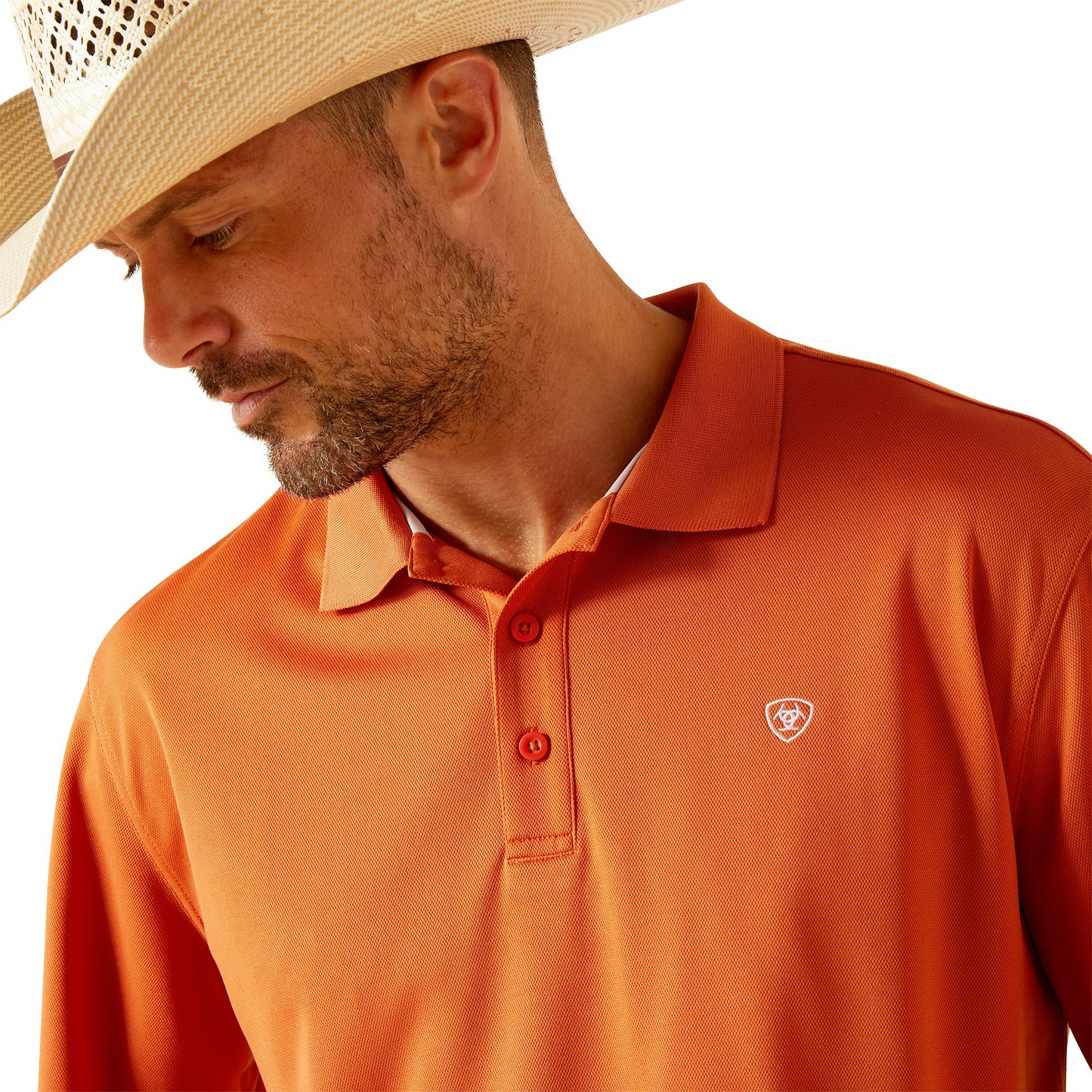 Ariat Men's  Polo Short Sleeve Shirt - Foxes