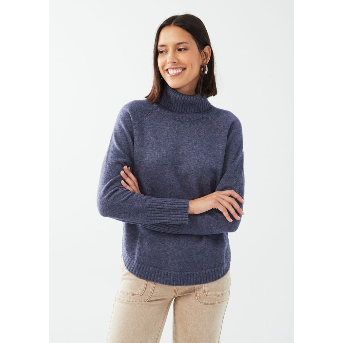 French Dressing Women's Cowlneck Sweater