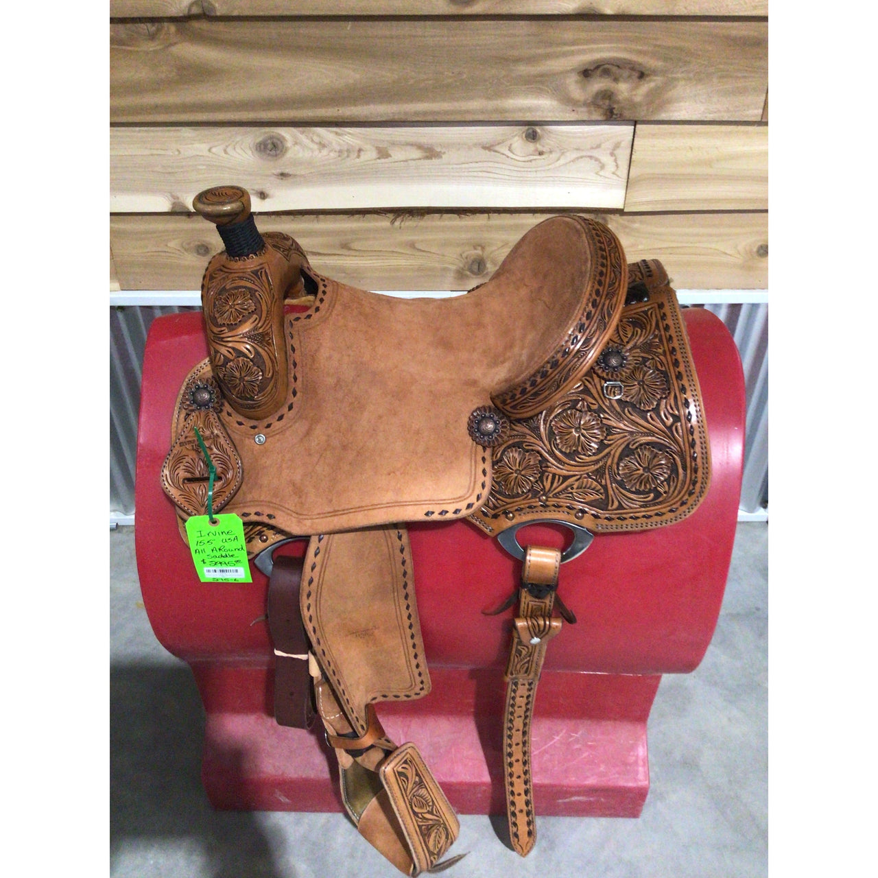 Irvine's 15.5" USA  All Around Saddle