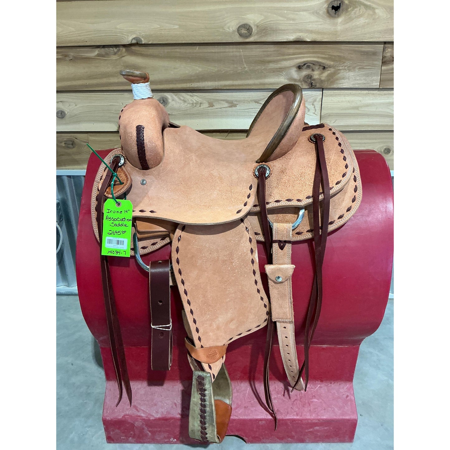 Irvine 14" Association Saddle