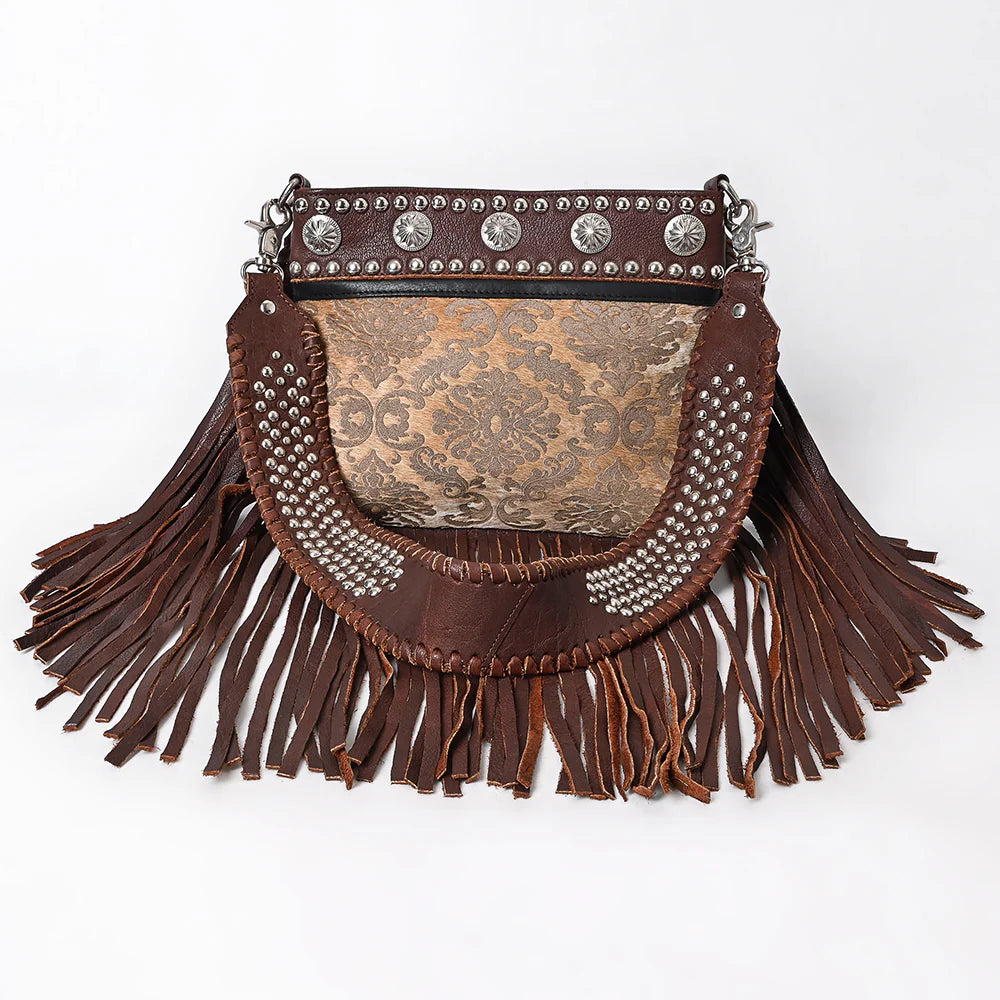 American Darling Crossbody Hair-On Genuine Leather Western Purse / Handbag