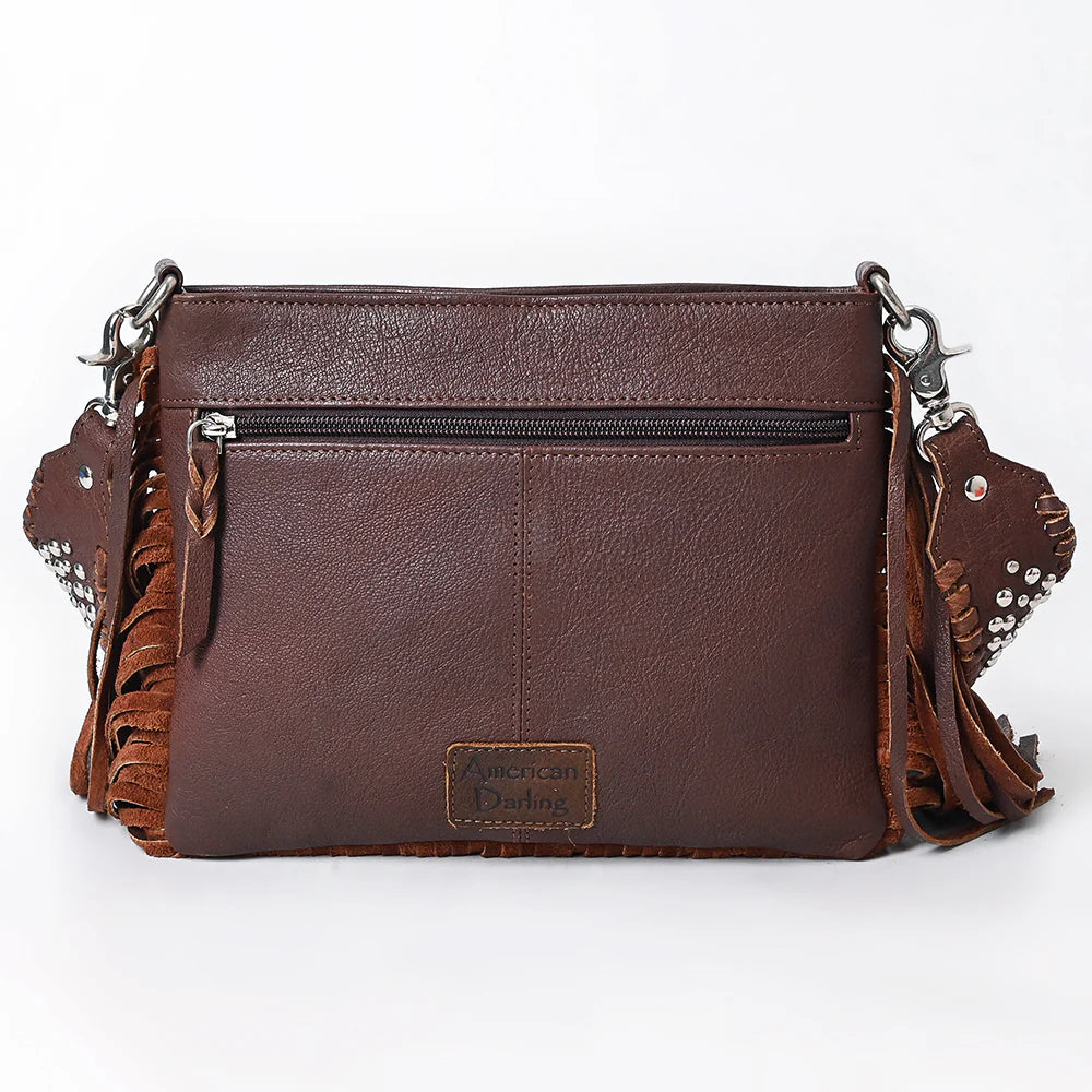 American Darling Crossbody Hair-On Genuine Leather Western Purse / Handbag