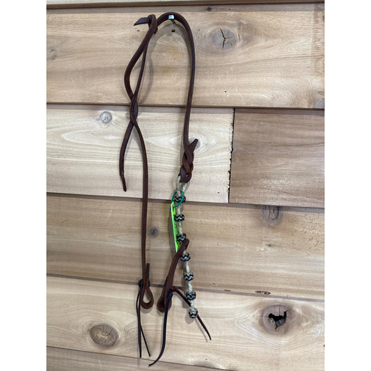Irvine's Slip Ear Headstall W/ Rawhide Cheek Piece